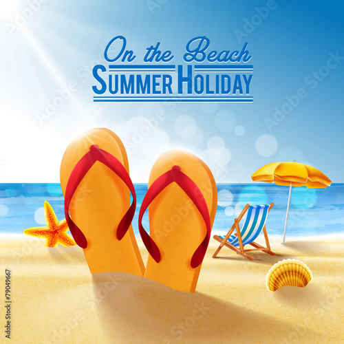 beach slipper