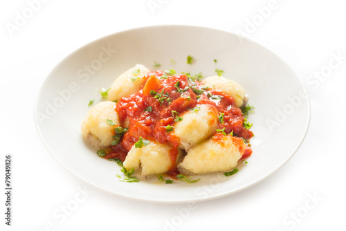 Gnocchi di patate con salsa di pomodoro