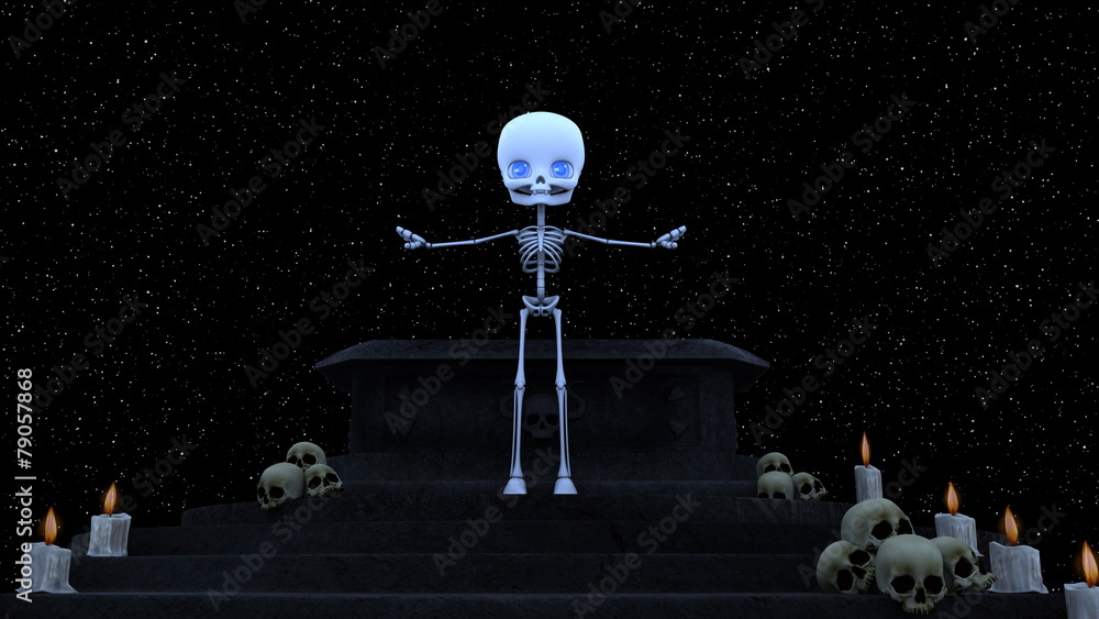 Obraz premium 骸骨