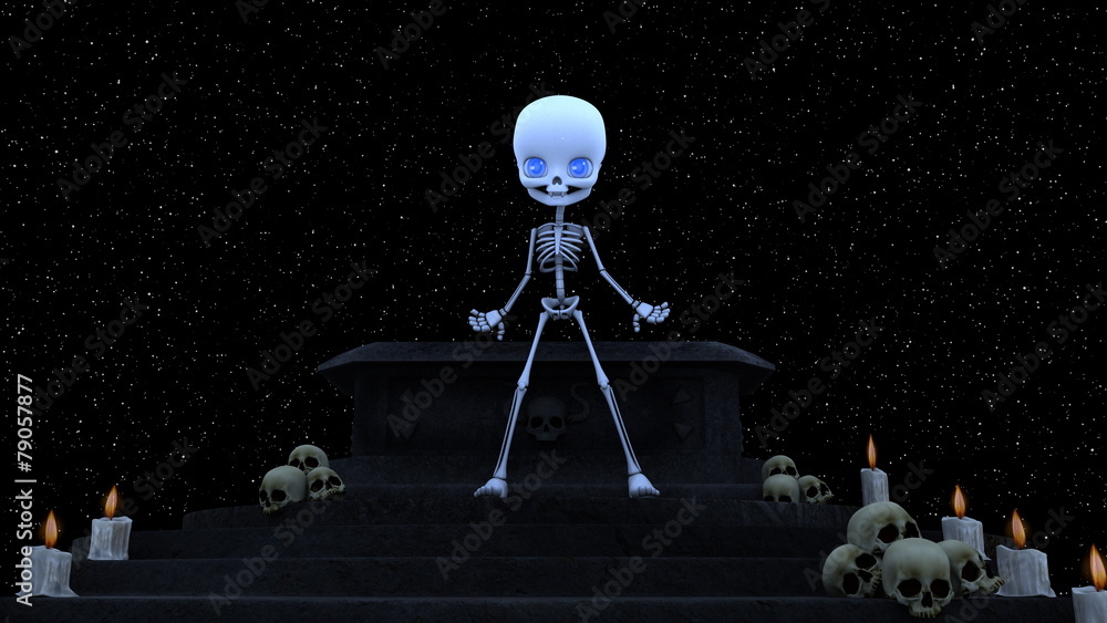 Obraz premium 骸骨