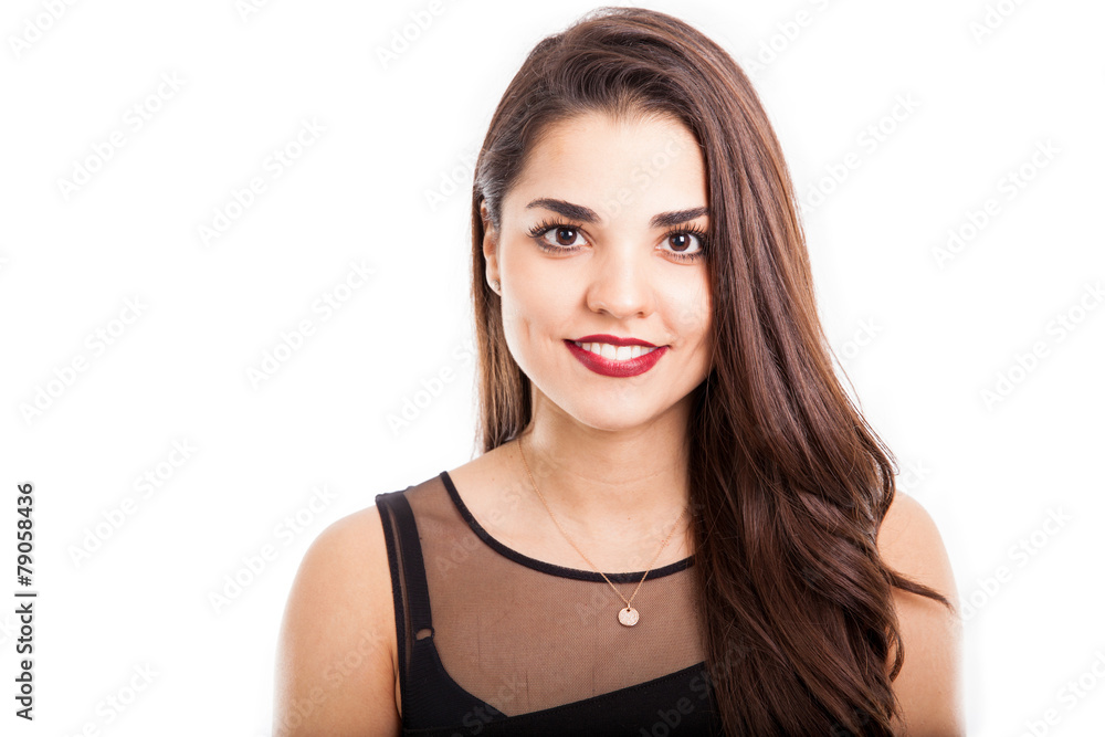 Portrait of a beautiful sexy girl Portrait of a beautiful sexy girl