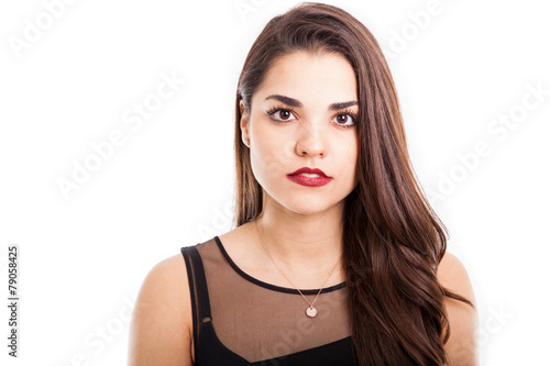 Headshot of a sexy Latin girl