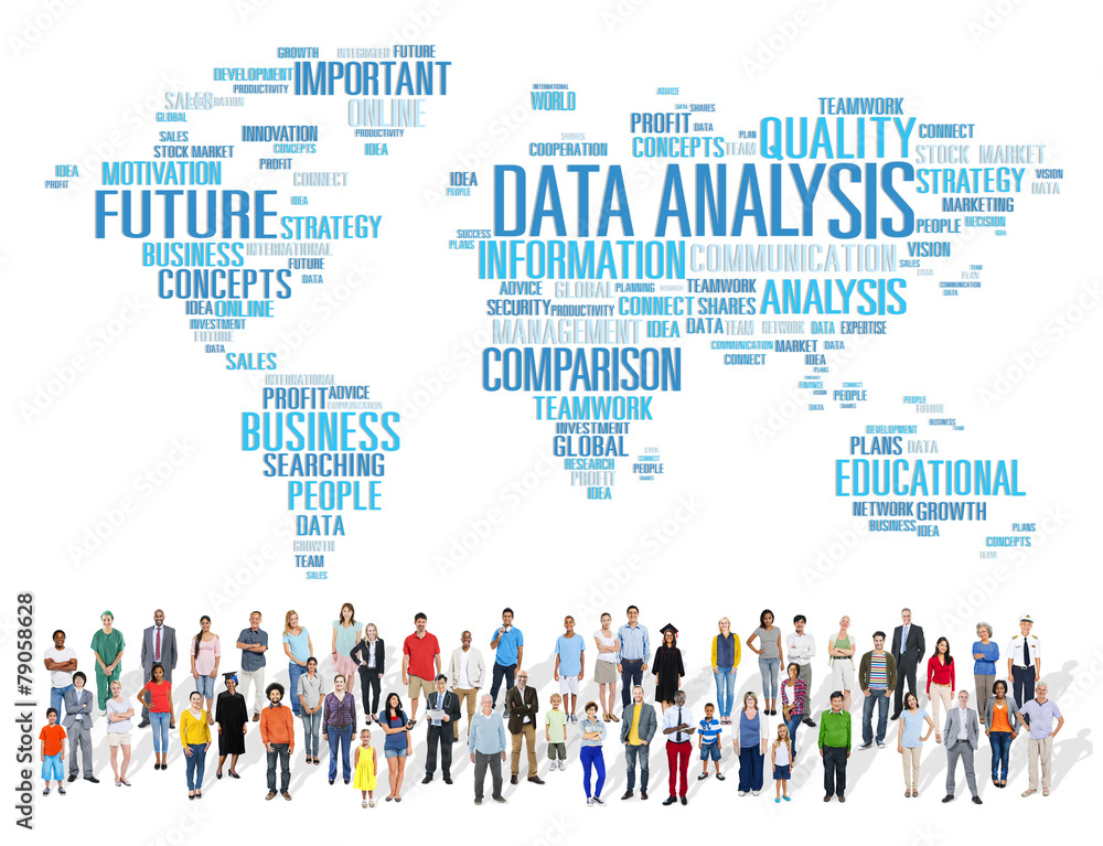 Data Analysis Comparison Information Networking Concept Data Analysis Comparison Information Networking Concept