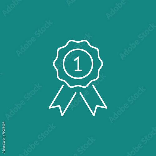 rosette number 1 icon