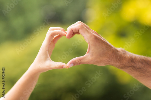 hands forming heart © michaeljung