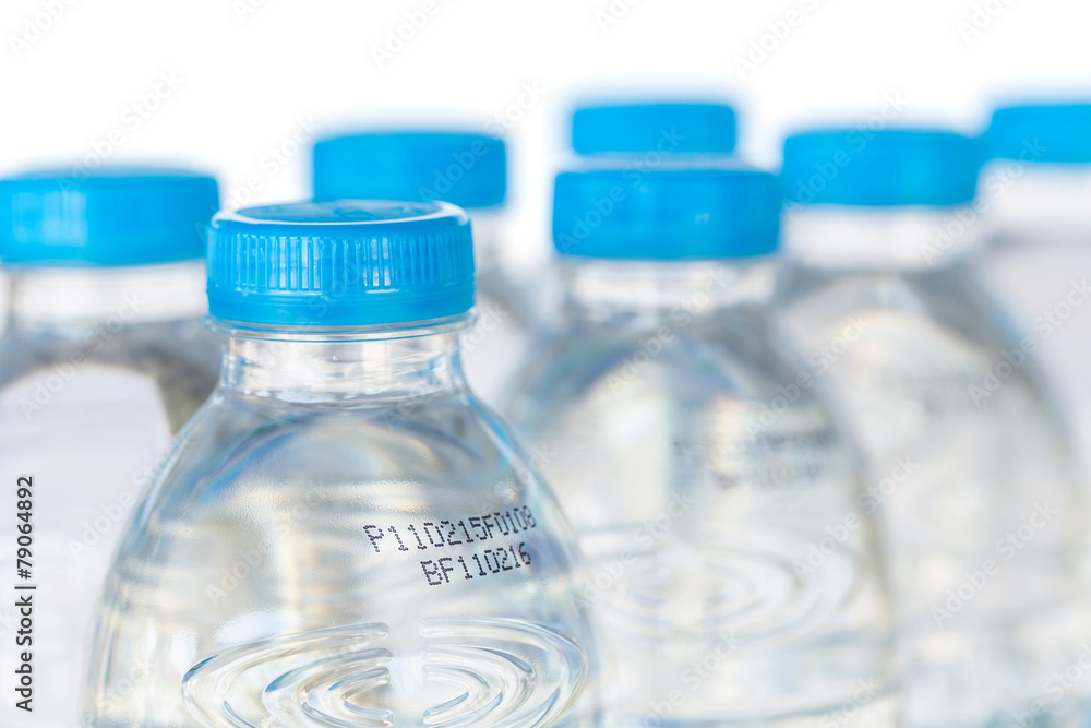 Drinking water bottle with expiration date Drinking water bottle with expiration date