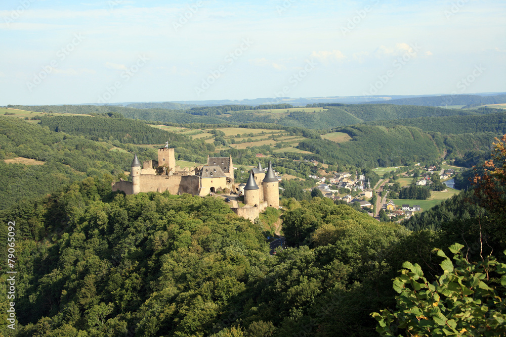Château de Bourscheid au Luxembourg