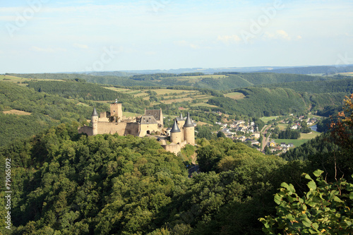 Château de Bourscheid au Luxembourg