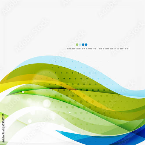 Green and blue light air lines