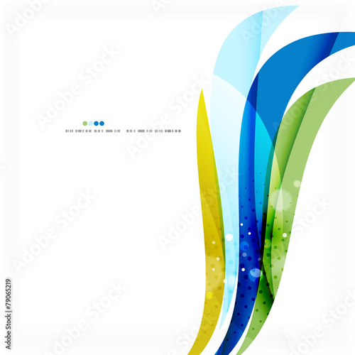 Green and blue light air lines