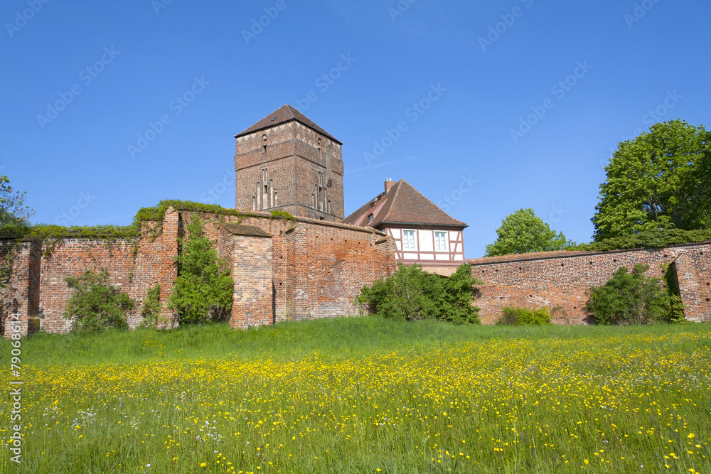 Town Wall in Wittstock (Germany)
