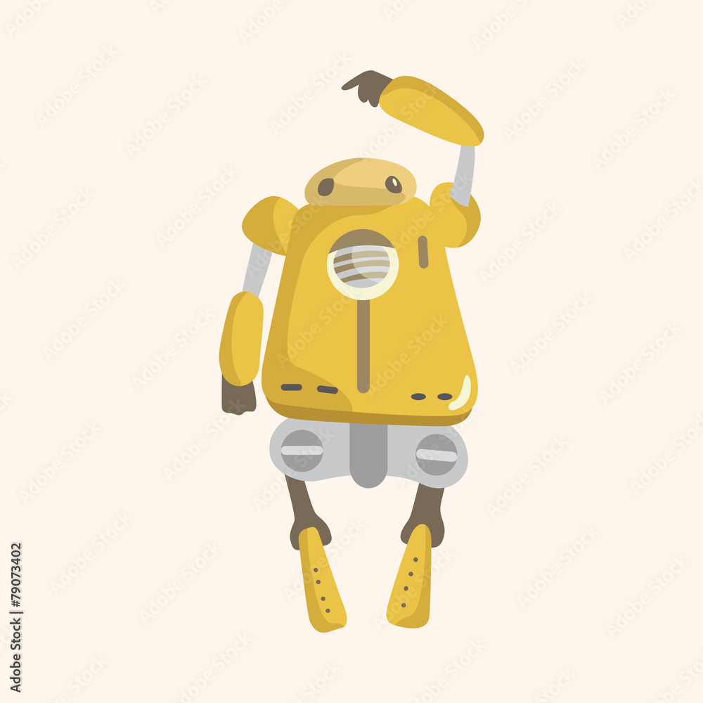 robot theme elements vector,eps robot theme elements vector,eps