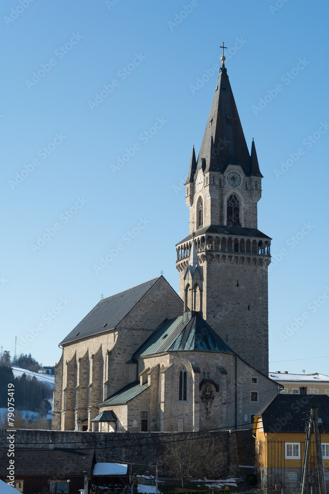 historische Kirche von Haslach