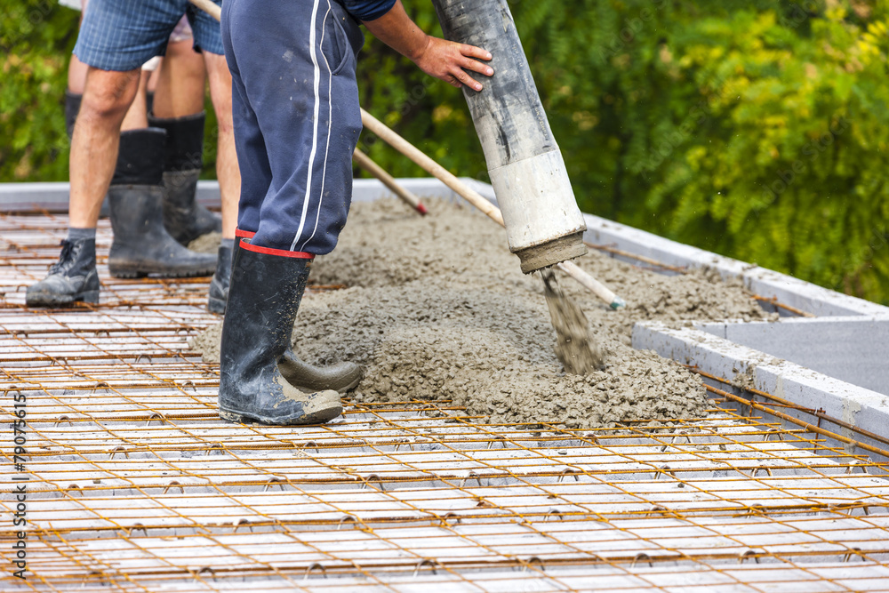 construction of a house