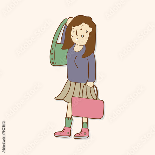 shopper theme elemets vector,eps