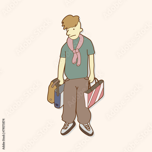 shopper theme elemets vector,eps