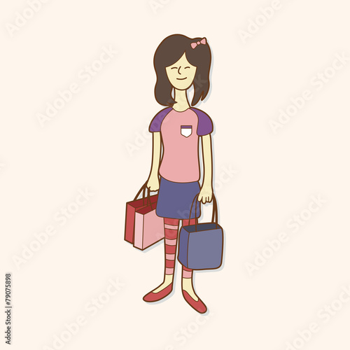 shopper theme elemets vector,eps