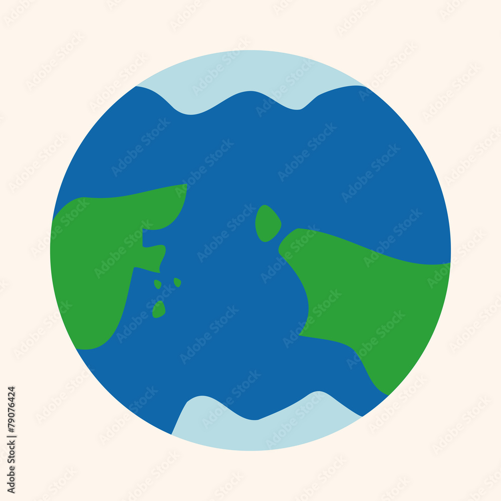 Space earth theme elements vector,eps Space earth theme elements vector,eps