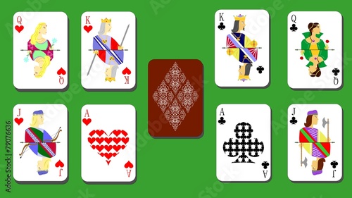 playing cards chirwa clubs