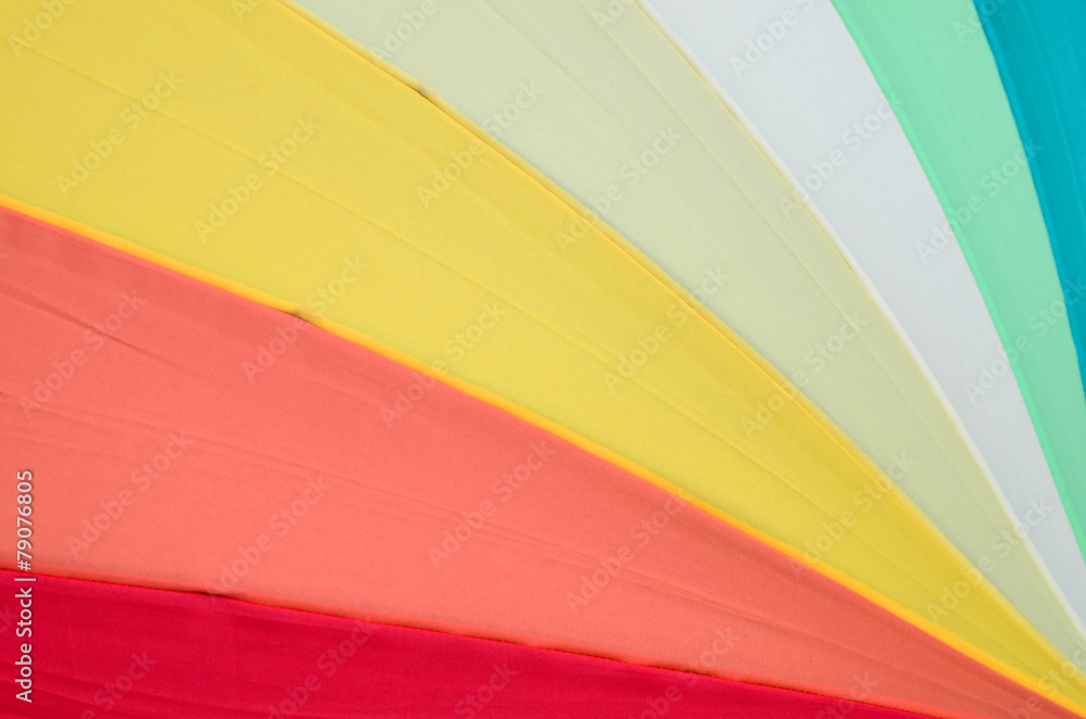Fototapeta premium Colorful fabric texture