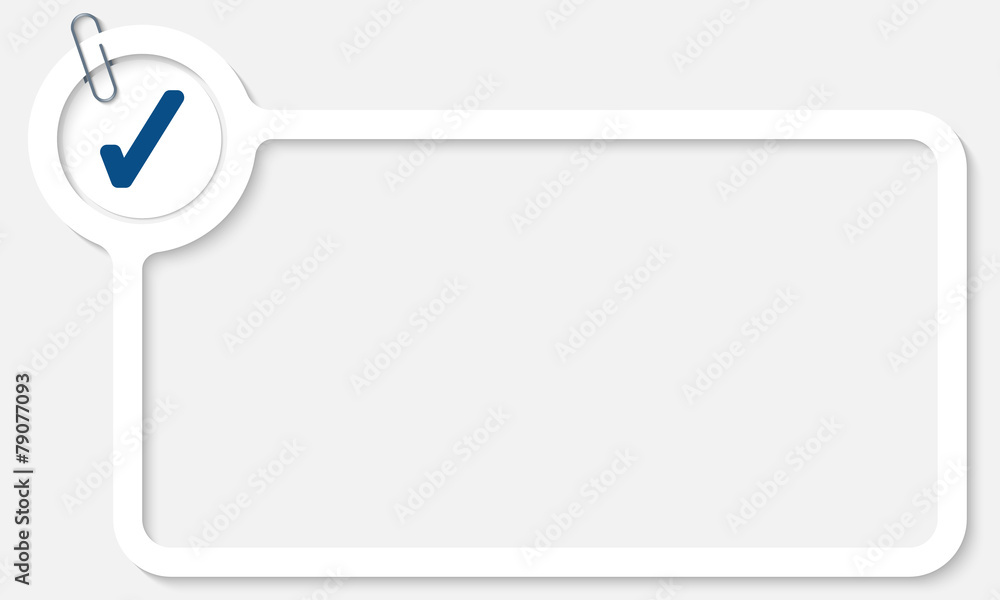white frame for text and check box white frame for text and check box
