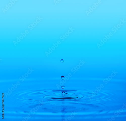 Water drop  close-up