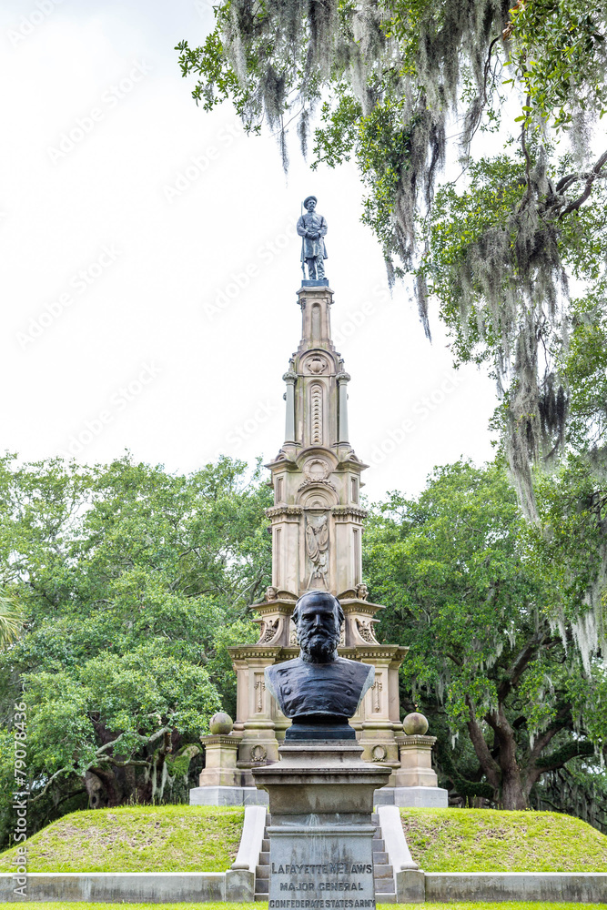 Statue of Lafayette McLaws