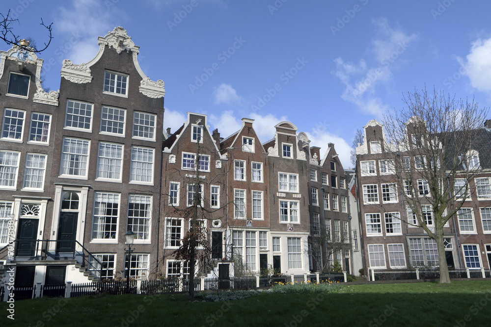 begijnhof aan de Singel in Amsterdam Nederland