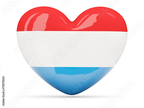 Heart shaped icon with flag of luxembourg Free Download Heart shaped icon with flag of luxembourg - GFXLoad