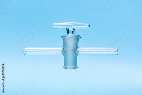Glass stopcock, chemical laboratory utensil