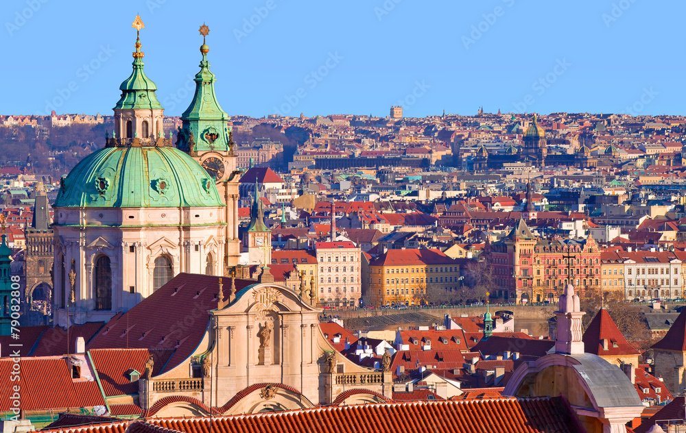 Prague, église saint Nicolas