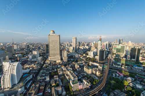 BANGKOK, February 21 : Bangkok view on 21 February 2015, Bangko © det-anan sunonethong