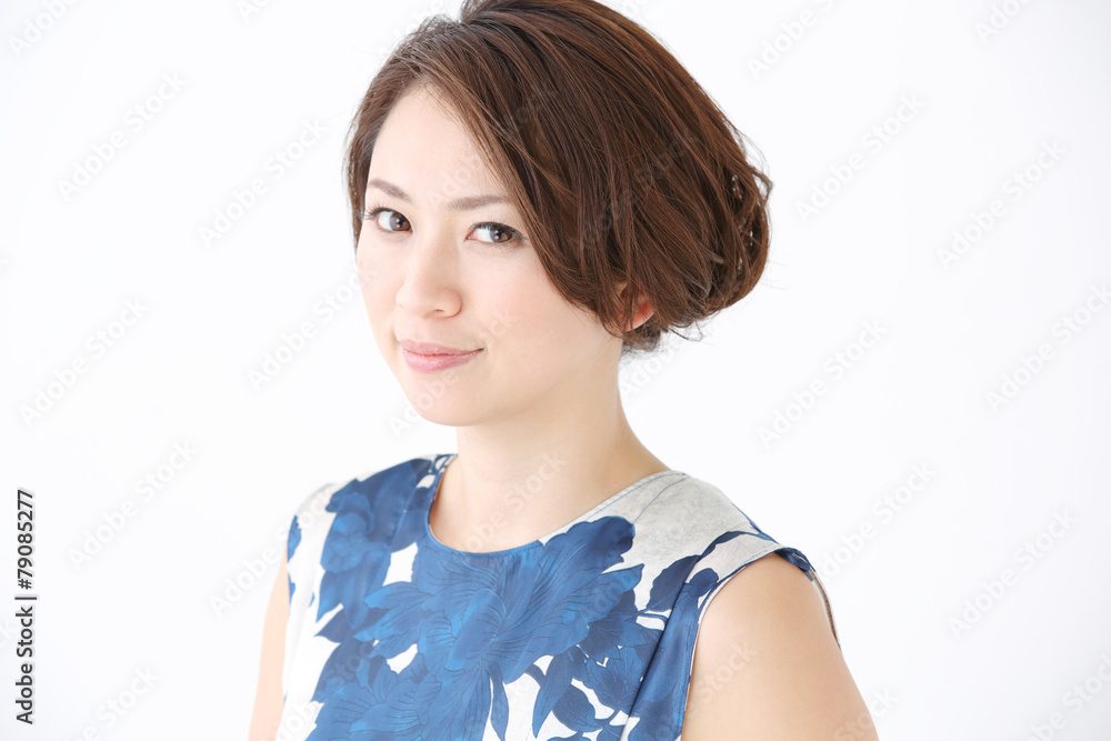 女性・白バック 女性・白バック