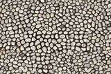Pebble stone flooring texture