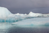 Icebergs in Jokulsarlon Glacier Lagoon, Iceland