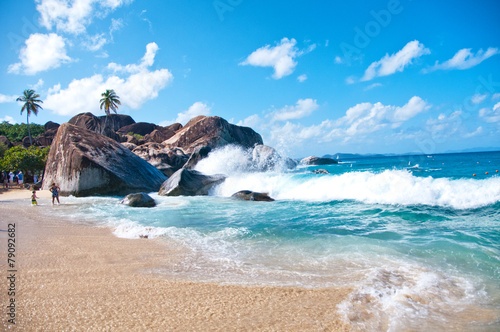 Foto The Baths at Virgin Gorda (Tortola) - Caribbean