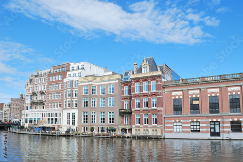 Beautiful quay in Amsterdam