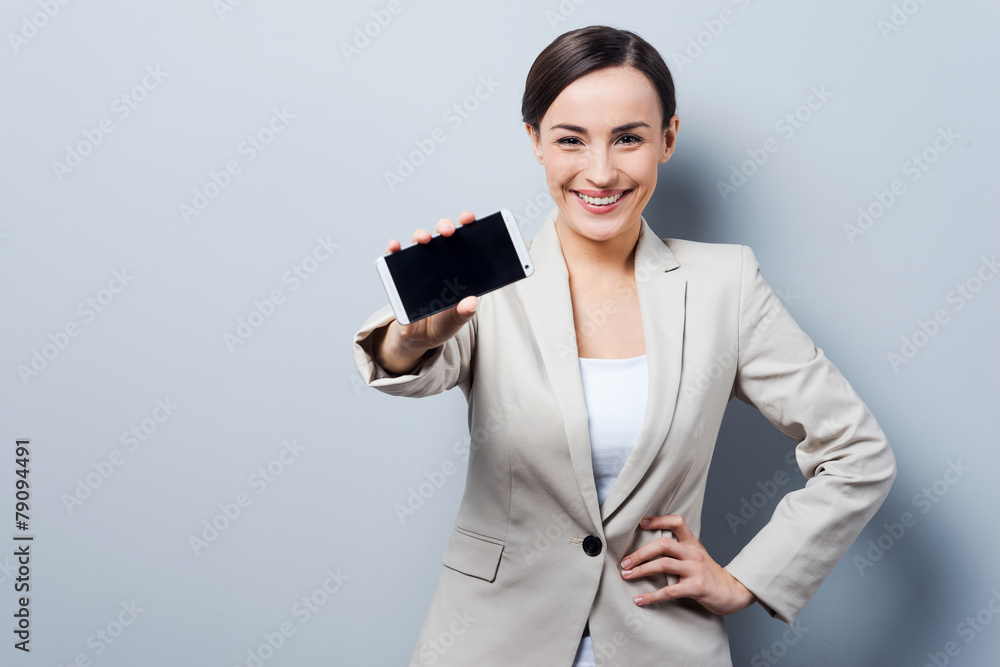This mobile phone is for smart people. This mobile phone is for smart people.