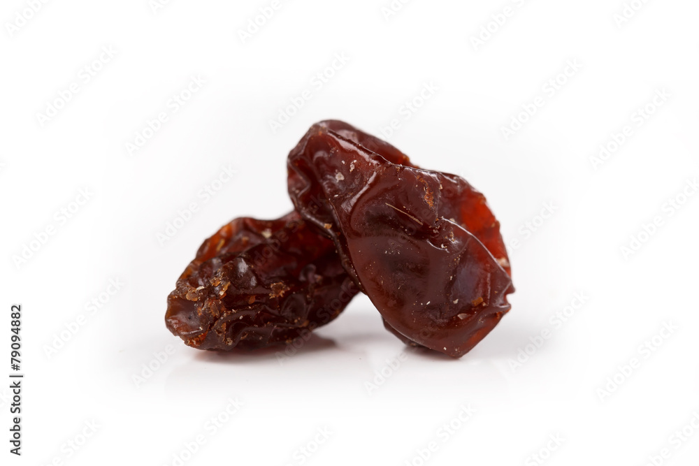 Pile of healthy raisins isolated on white background Pile of healthy raisins isolated on white background