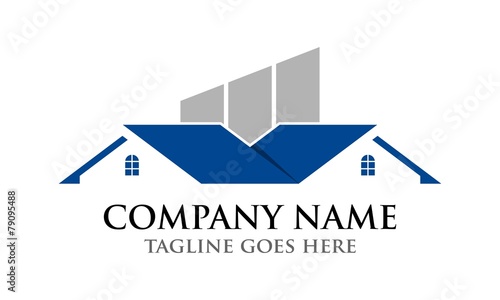 Εκτύπωση καμβά House Logo 3