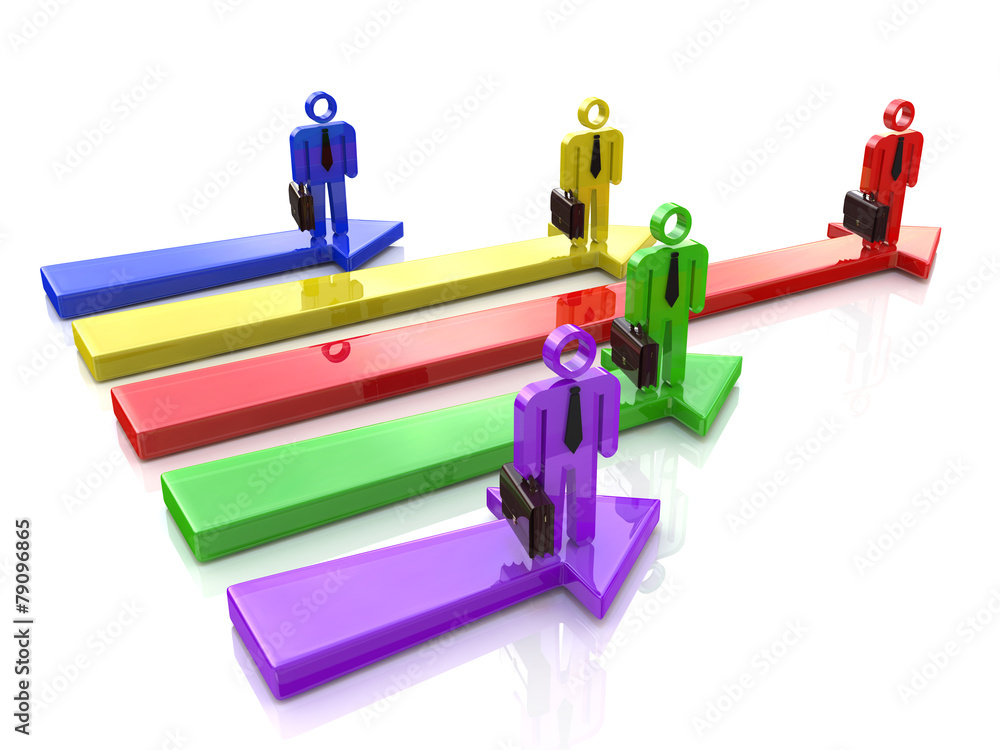 Business competition. Leader of competition. Concept Business competition. Leader of competition. Concept