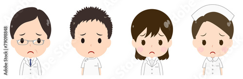 医者　看護師　悲しい