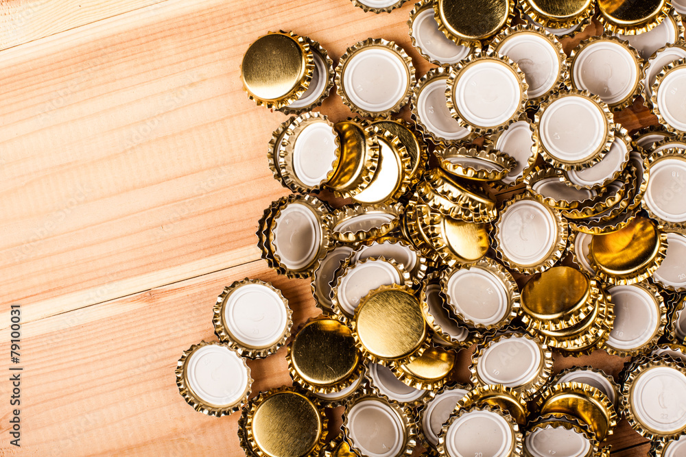 homemade beer and bottle caps homemade beer and bottle caps