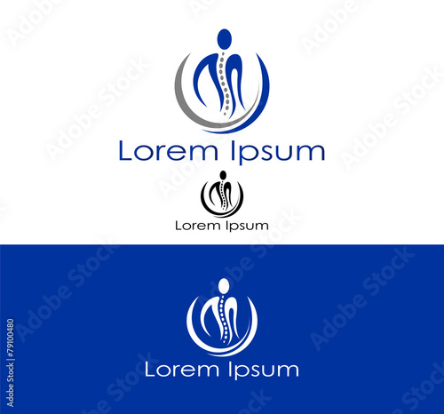 Abstract silhouette icon for use in healthcare industry
