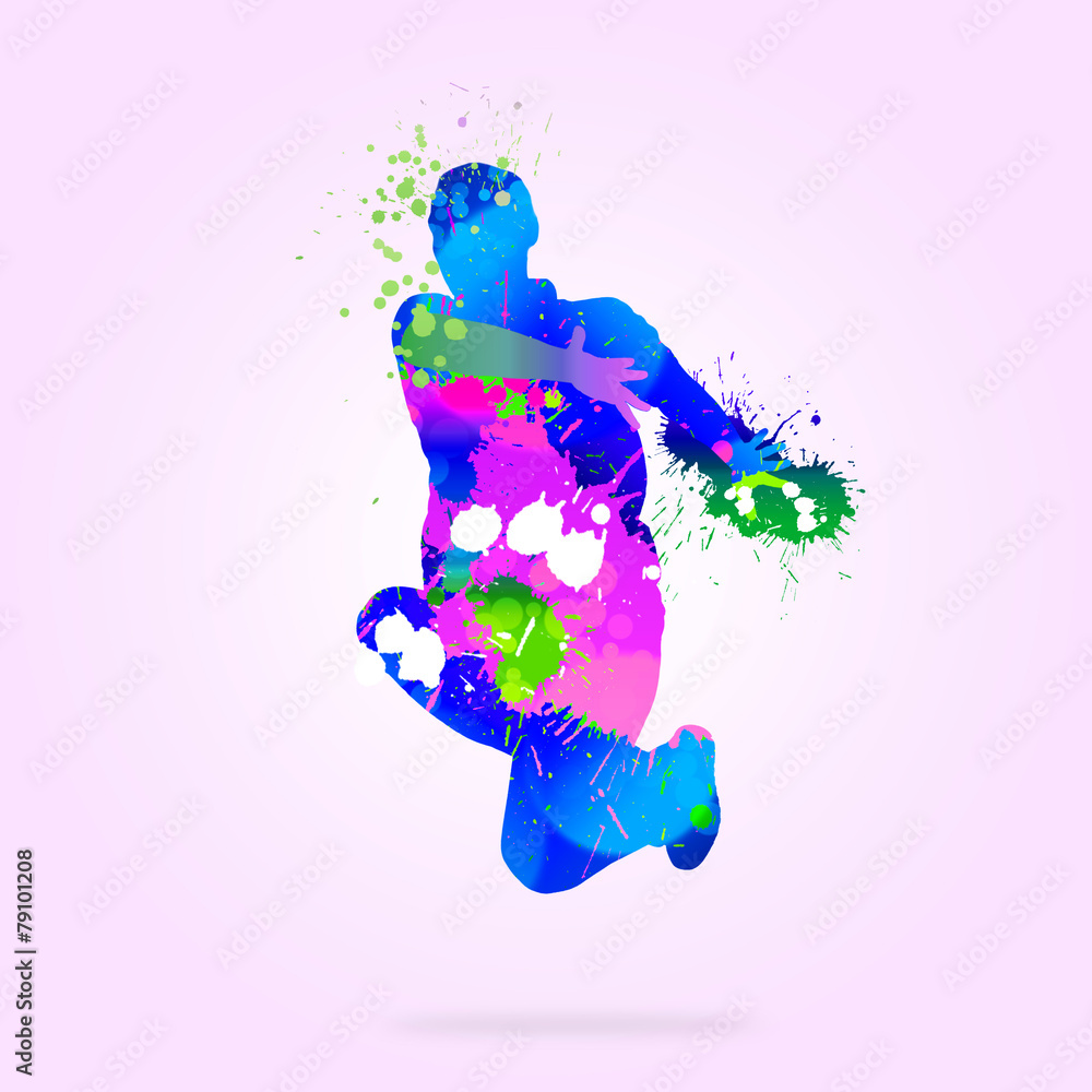 Obraz premium Abstract dancer