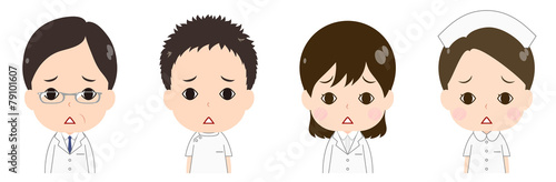 医者　看護師　疑う