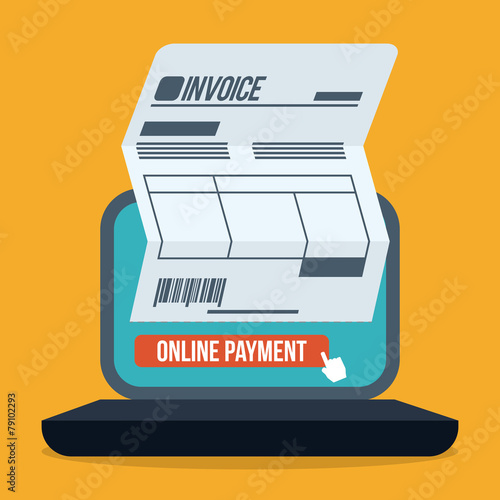 Payment design, vector illustration.
