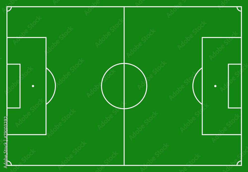 Fototapeta premium Campo da calcio