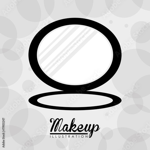 Make up design, vector illustration.