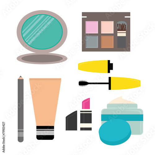 Make up design, vector illustration.